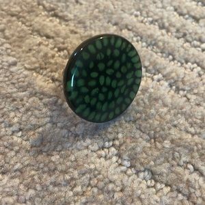 Adjustable statement ring